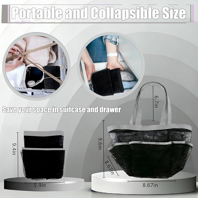 Mesh Shower Caddy Portable - Image 4
