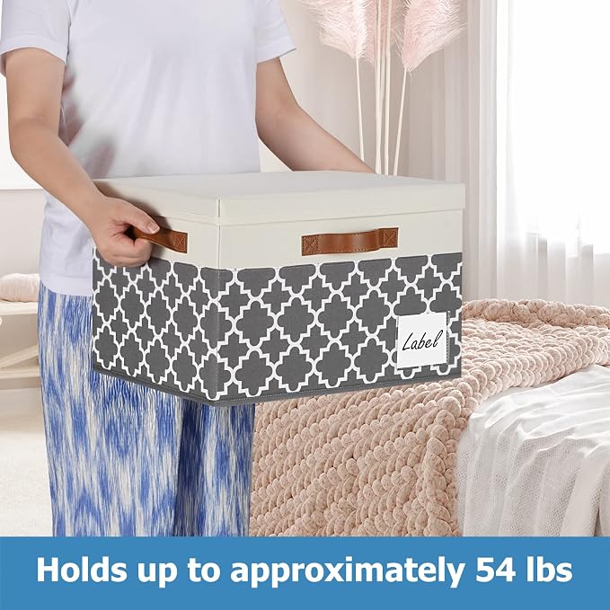 GhvyenntteS Extra Large Storage Bins - Image 2