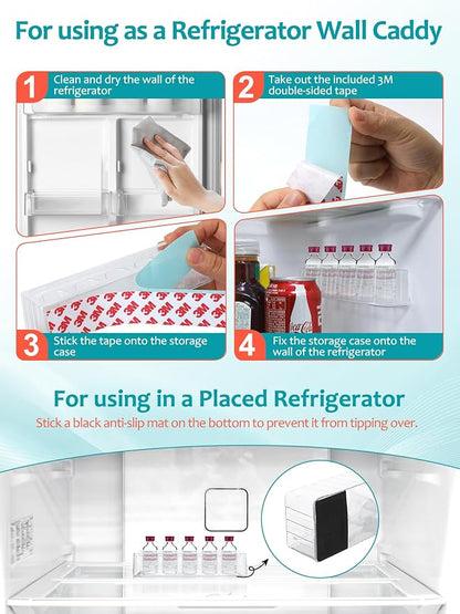 Leng Ke Insulin Refrigerator Storage Caddy - 10ml Peptide Vial Protective Holder - Image 5