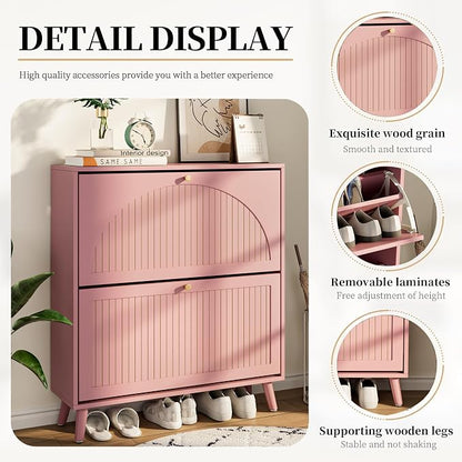 Fsbecl Shoe Storage Cabinet for Entryway - Image 4