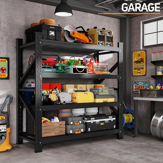 60" W Garage Shelving Heavy Duty - Image 8
