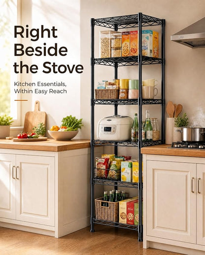 GRANNY SAYS 6-Tier Narrow Storage Shelves - Image 5