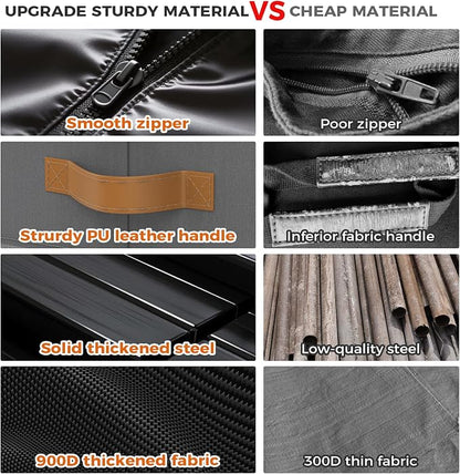 Under Bed Storage with Wheels 2-Pack, 75L XXL Under the Bed Storage Containers - Image 6