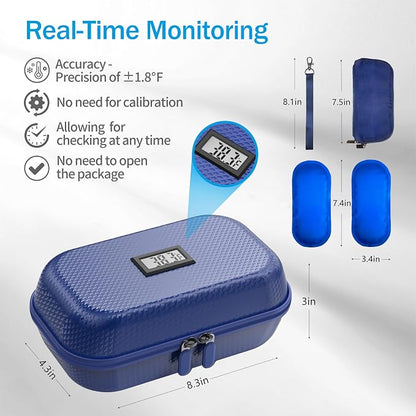 Insulin Cooler Travel Case TSA Approved, Refrigerated Medicine Travel Case - Image 5