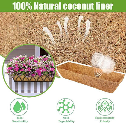 2 Pack 30 Inch Trough Coconut Liners - Image 4