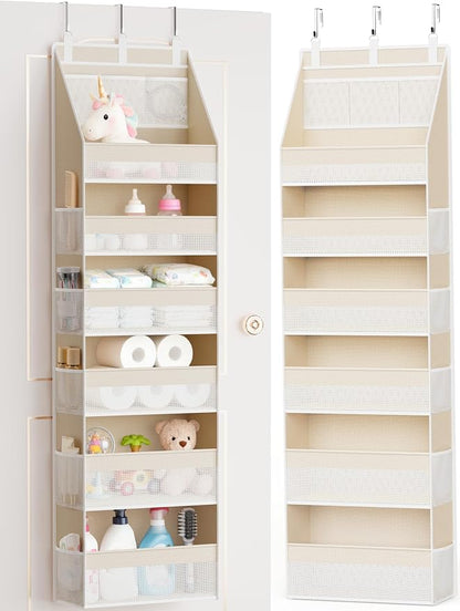 Criusia Over the Door Organizer, 6-Shelf Closet Hanging Storage by Criusia
