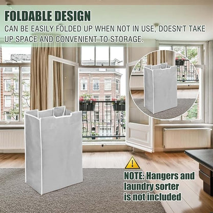 3 Pcs Laundry Sorter Replacement Bags Hamper Cart Removable Replacement Laundry - Image 8