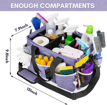 Ytonet Cleaning Caddy, Wearable Cleaning Supplies Organizer - Image 2