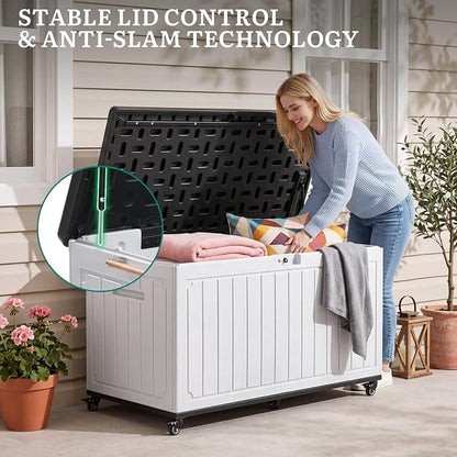 YITAHOME 90 Gallon Outdoor Storage Box - Image 5