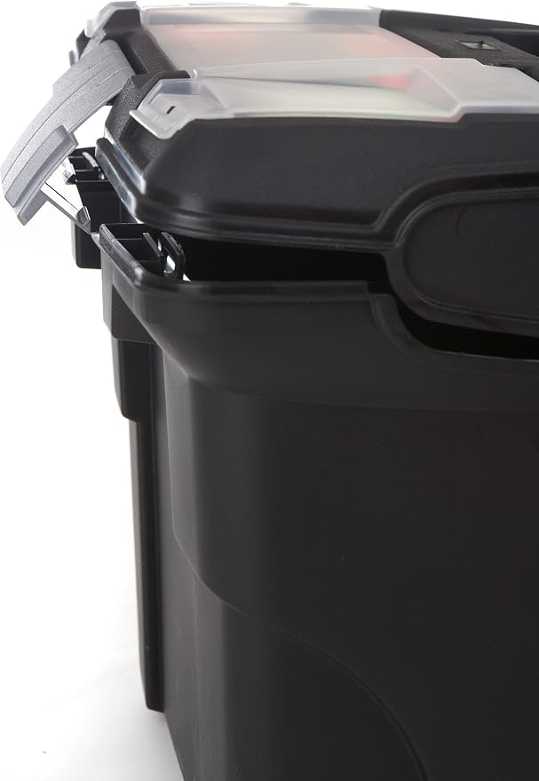 Storex Premium File Storage Box on Wheels - Image 4