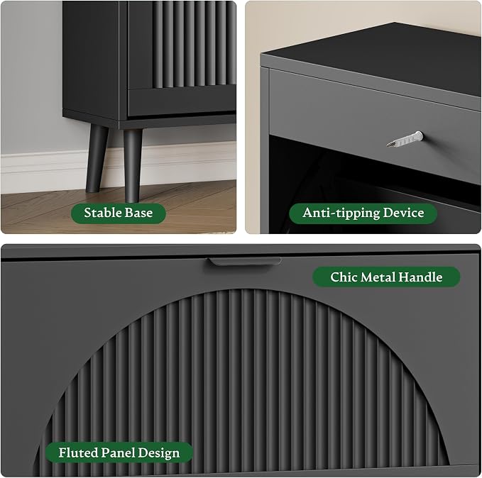 Xixini Shoe Storage Cabinet - Image 4