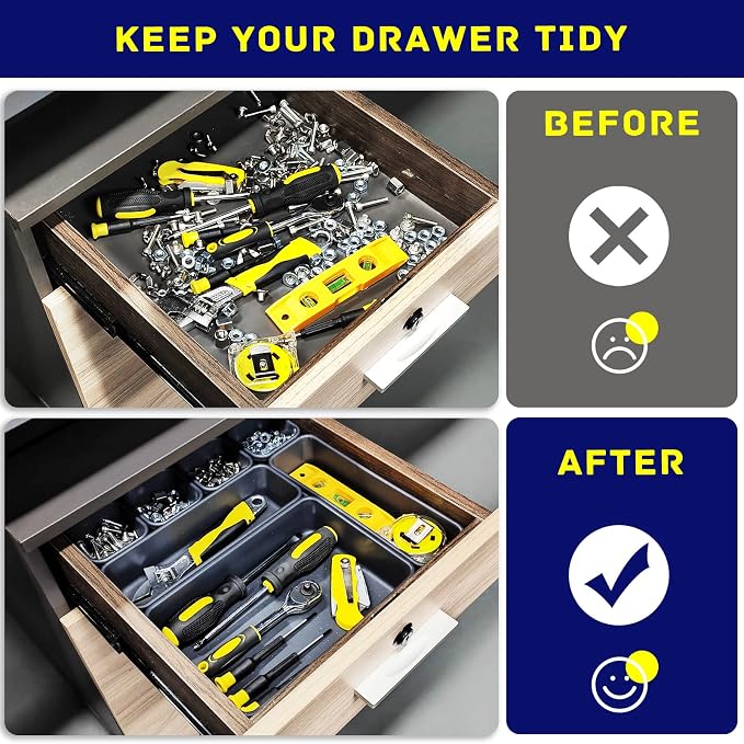 Tool Box Organizer, Tool Drawer Organizer Tray Divider, Toolbox Organization - Image 4