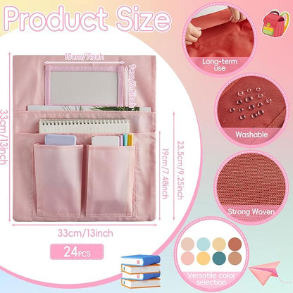 gisgfim 24 Pcs Small Chair Pockets - Image 2