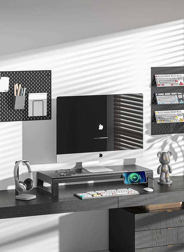 Computer monitor stand Laptop Desk Shelf & Monitor Riser ，21.6 inches, 22W - Image 2
