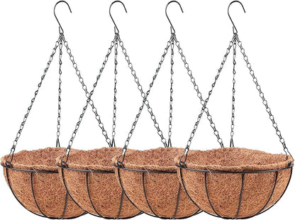 LaLaGreen Hanging Baskets for Plants Outdoor Hanging Planters Outdoor by L%C3%A1L%C3%A1Green