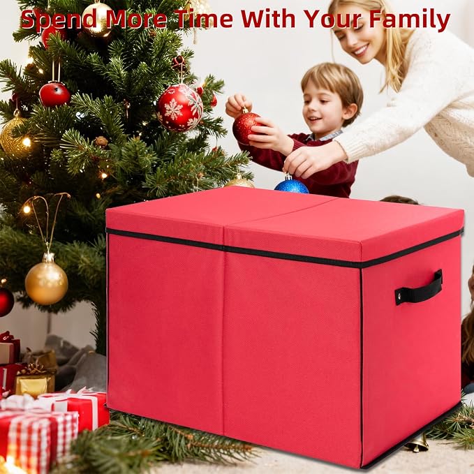 inin Christmas Ornament Storage Box - Image 4