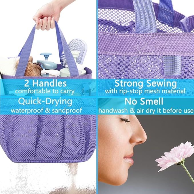 Fammart Mesh Shower Caddy Portable - Image 6