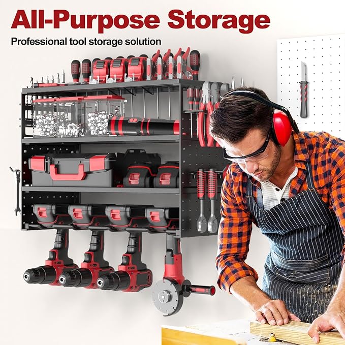 Power Tool Organizer Wall Mount - Image 7