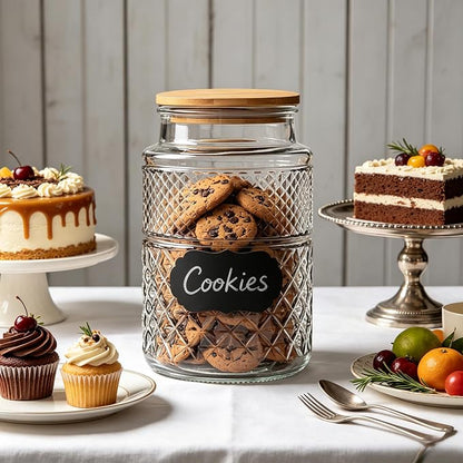 Prettidecor 60 FL OZ Large Glass Storage Jar - Image 5