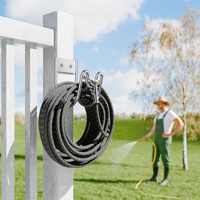 Garden Hose Holder Wall Mount - Image 2