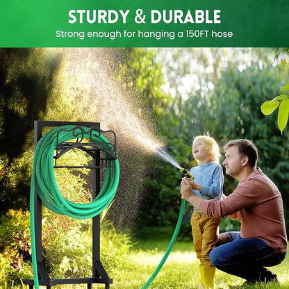 Garden Hose Holder, Heavy Duty Metal Water Hose Holder - Image 5