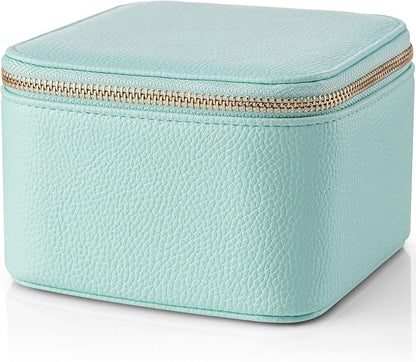 Vlando Travel Jewelry Box for Women Faux Leather Jewelry Box - Image 6