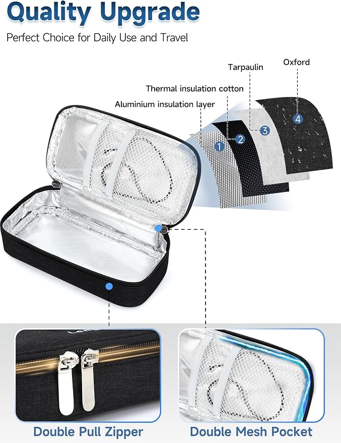 YOUSHARES Insulin Cooler Travel Case - Image 7