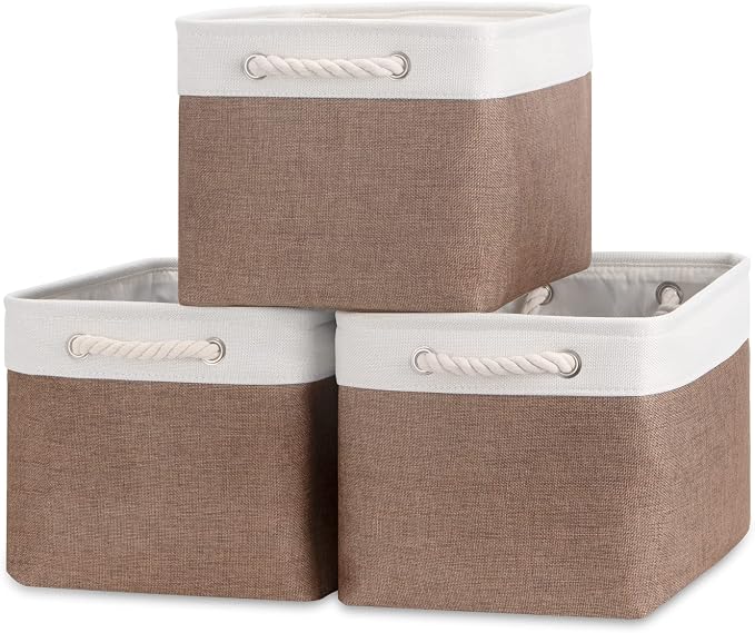 Bidtakay Baskets Fabric Storage Bins by BidtakayBaskets