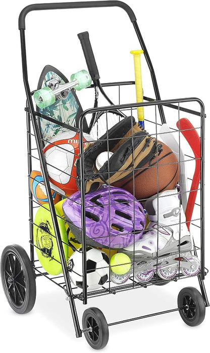 Whitmor Extra Large Utility Foldable Shopping Cart - Image 5