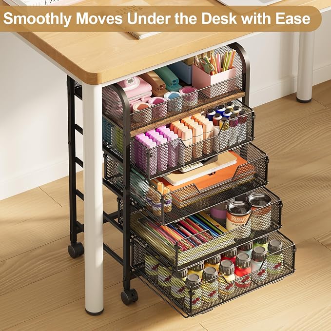 5-Tier Craft Organizer Cart - Image 3