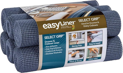 EasyLiner Select Grip Shelf Liner, Non Slip, Non Adhesive, Drawer Shelf & by DuckBrand