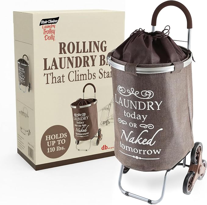 dbest products Stair Climber Laundry Trolley Dolly by dbestproductsInc