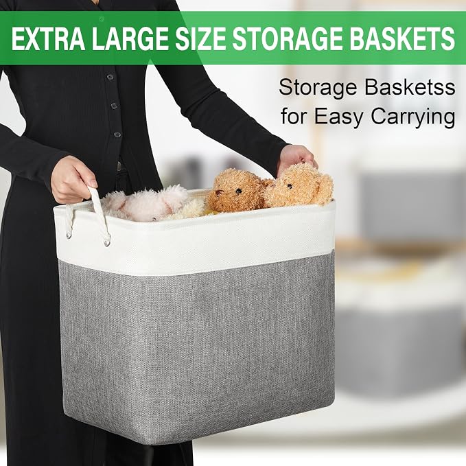 Bidtakay Extra Large Storage Baskets - Image 9