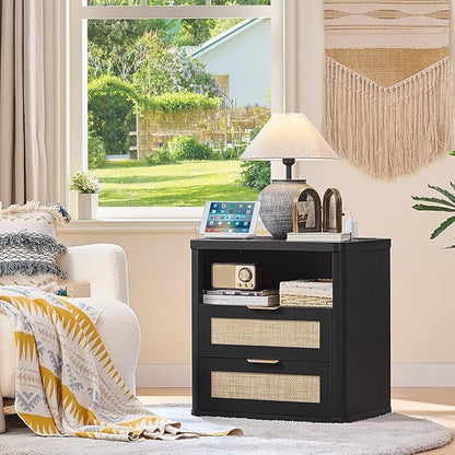 LEYAOYAO Rattan Nightstands - Image 7