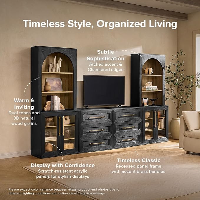 mopio Blake 4 Piece Entertainment Center - Image 3