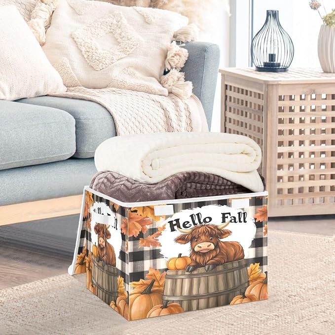 Highland Cows Storage Bins - Image 5