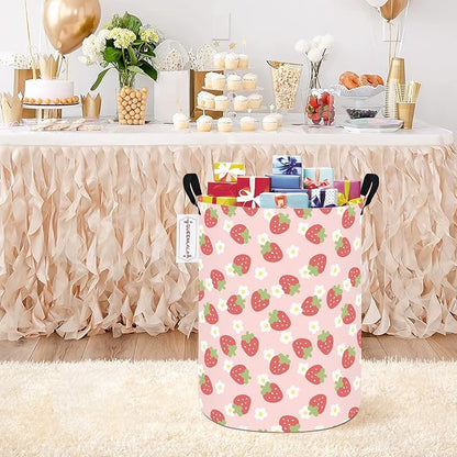 QUEENLALA Large Storage Basket, Laundry Hamper/Bathroom/Home Decor/Collapsible - Image 7