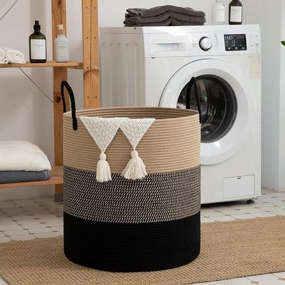 OIAHOMY 100L Laundry Hamper, Dirty Clothes Hamper - Image 2