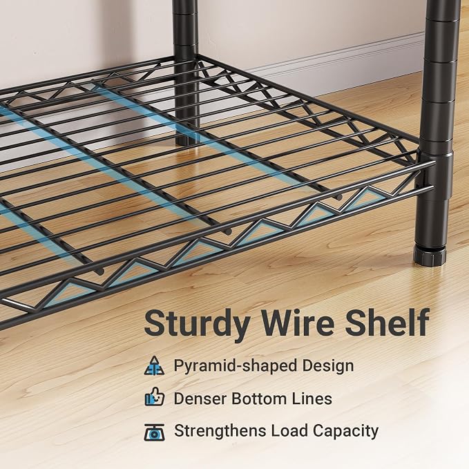 VIPEK R2 Mini Rolling Clothes Rack Heavy Duty Clothing Rack - Image 7