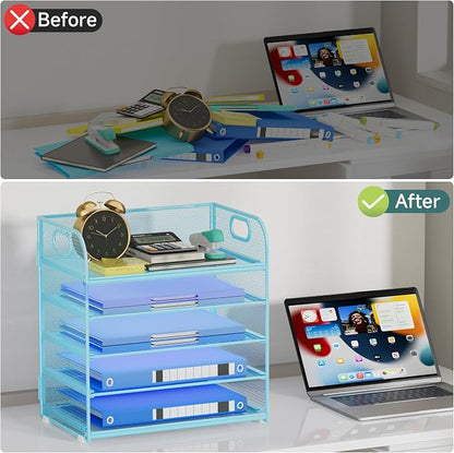 Paper Organizer Letter Tray - Image 5