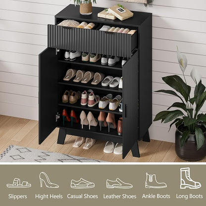 Shoe Cabinet Storage for Entryway - Image 3