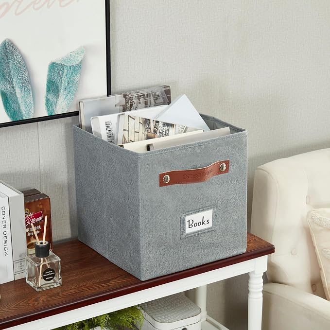 DECOMOMO Storage Bins, Cube Storage Bin - Image 4