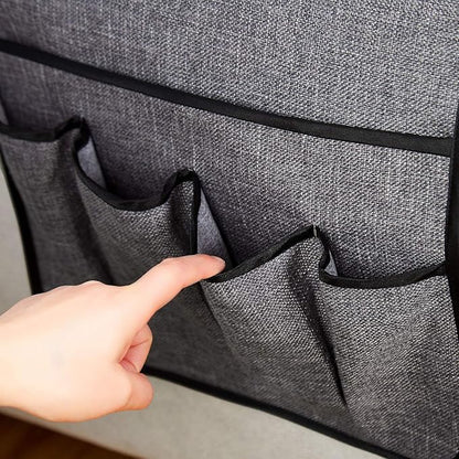 FLYILY Sofa Armrest Organizer Non-Slip Arm Chair Hanging Caddy Remote Control - Image 3