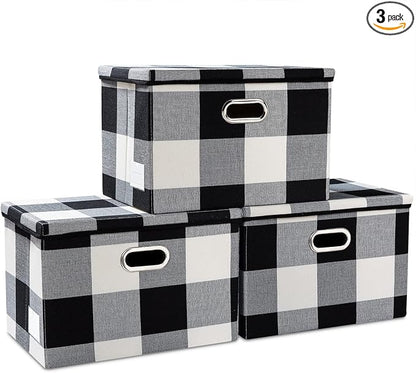 PRANDOM Large Collapsible Storage Bins by Prandom