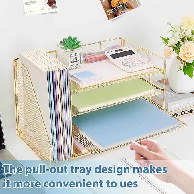 OPNICE 4-Tier Paper Organizer - Image 5