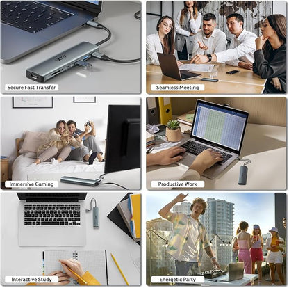 Acer USB C Hub, 7 in 1 Multi-Port Adapter - Image 9