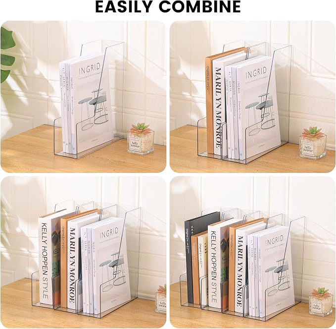 CiWiVOKi Vertical File Holder, 4 pack - Image 6