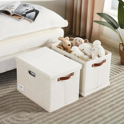 17" Large Collapsible Storage Bins - Image 2
