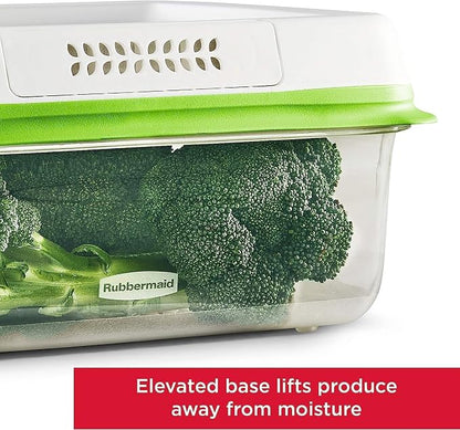Rubbermaid FreshWorks Produce Saver, Large Storage Containers - Image 4