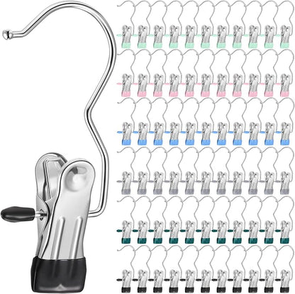 Yinder Boot Hangers Clips Laundry Hooks Hanging Stainless Steel Clothes Pins by Yinder